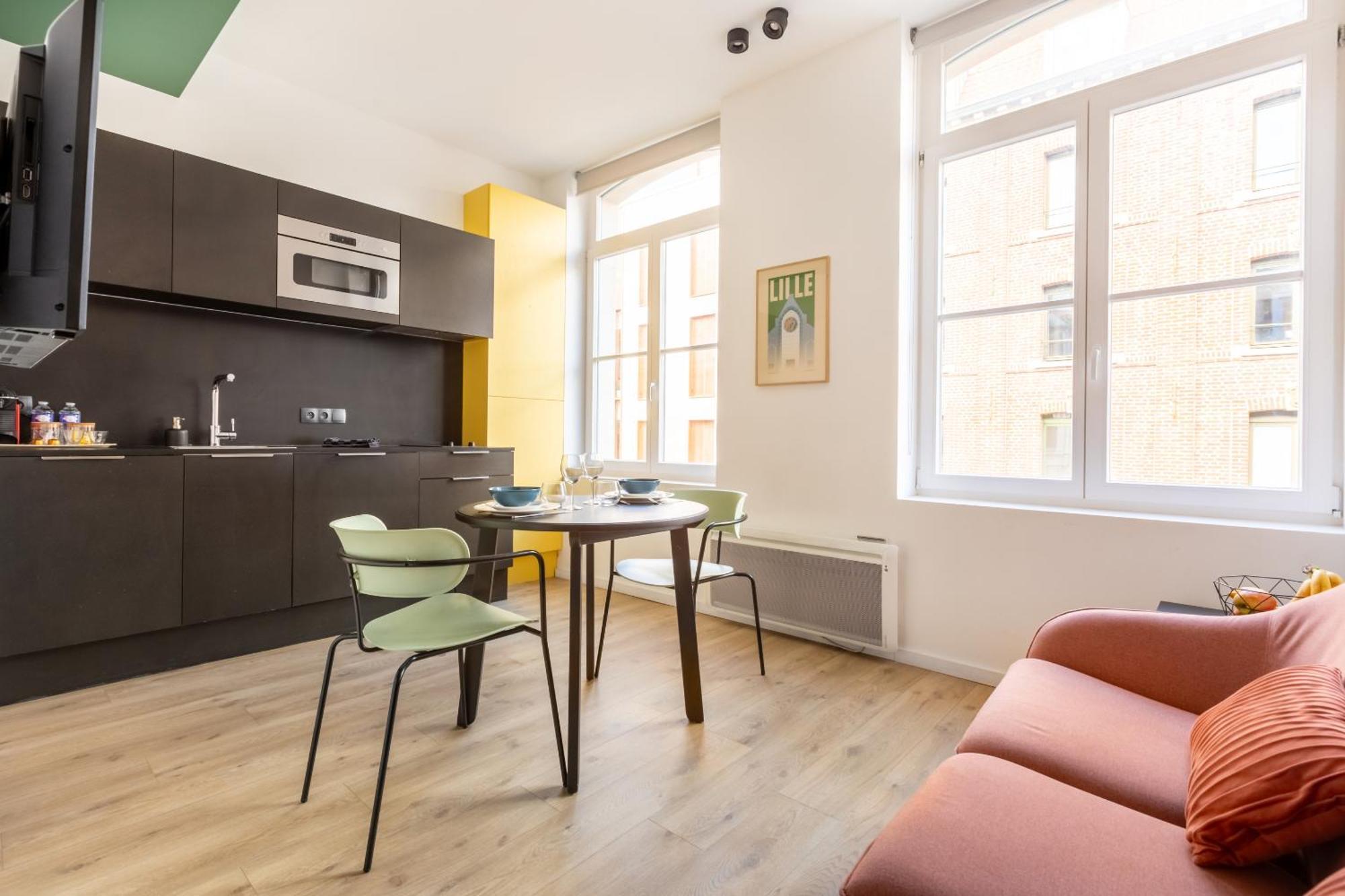 เลอ ชาต์ กีดอร์ - วิเยอ ลีล 2 Apartment ลีลล์ ภายนอก รูปภาพ